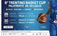Nazionale maschile 2017: chiuso il ritiro di Folgaria da sabato 29 la Trentino Basket Cup