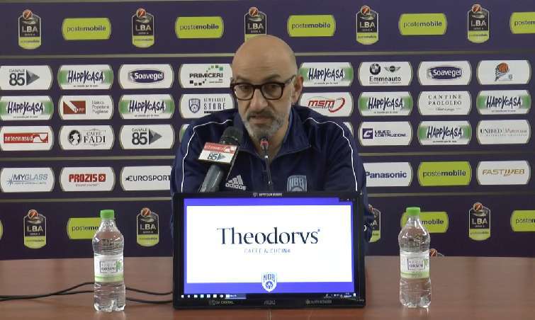 Lega A PosteMobile #Gara1 quarti di finale Playoff 2019: coach Frank Vitucci commenta la prima sfida della sua Brindisi a Sassari vs la Dinamo
