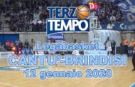 LBA Legabasket 1^ritorno 2019-20: riviviamo l'emozionante vittoria dell'Happy Casa Brindisi all'OT vs Cantù per 92-93 in Terzo Tempo