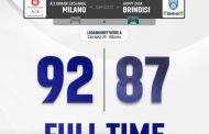 LBA UnipolSai 14^ ritorno 2021-22: Brindisi gioca bene ma a spuntarla è l'Olimpia Milano
