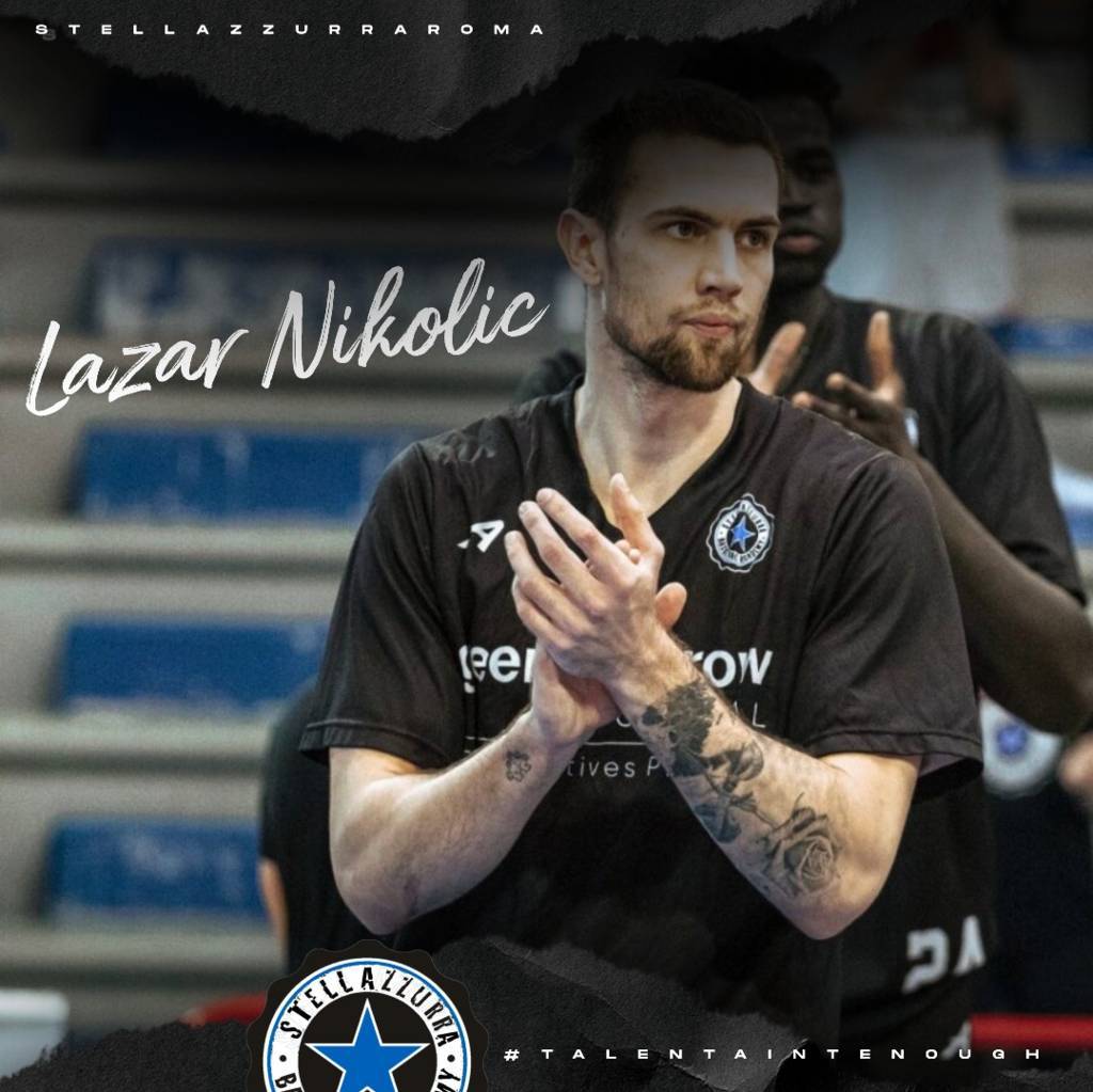 LNP A2 girone verde Mercato 2022-23: il capitano della Stella Azzurra Bk Academy sarà ancora Lazar Nikolic