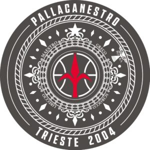 Logo speciale di Pallacanestro Trieste "Vengo dal Vento"