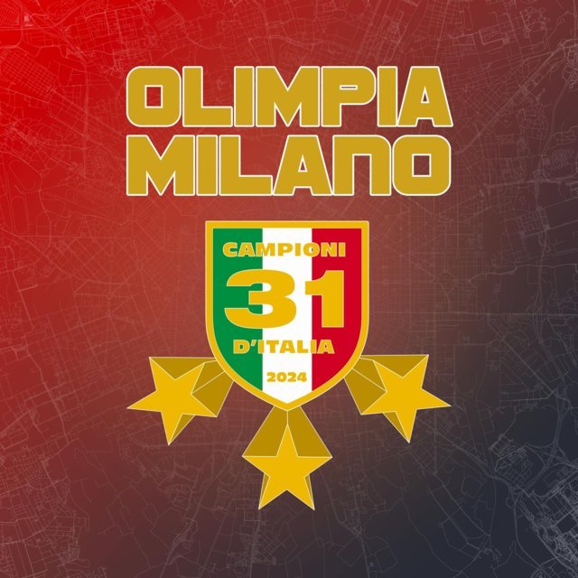 Logo Olimpia Milano 2024-25